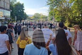 Петрич - протест срещу насилието