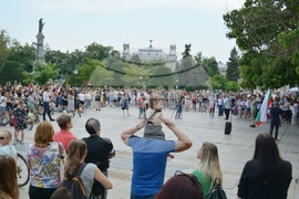 Русе - протест срещу насилието