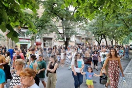 Ямбол - протест срещу насилието