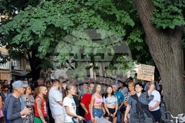 Ямбол - протест срещу насилието