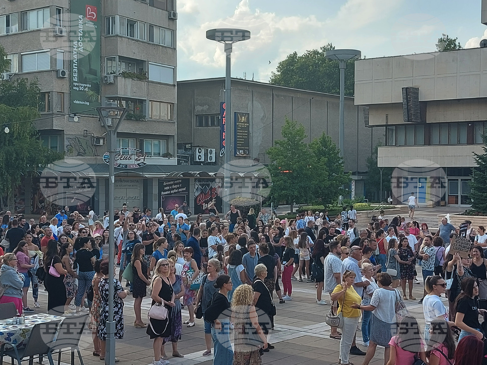 Ямбол - протест срещу насилието