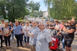 Разград - протест срещу насилието