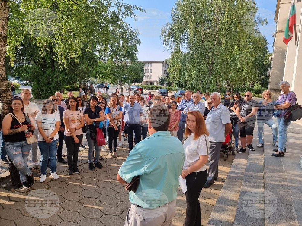 Разград - протест срещу насилието
