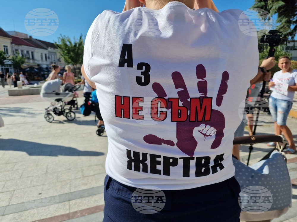 Видин - протест срещу насилието