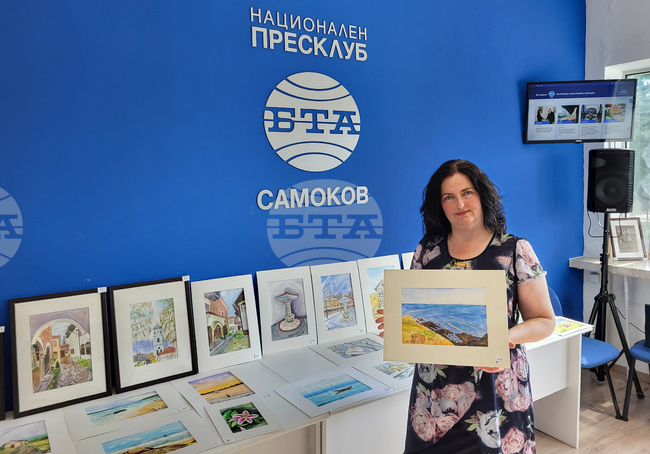 Национален пресклуб на БТА Самоков - Ани Белемезова - изложба