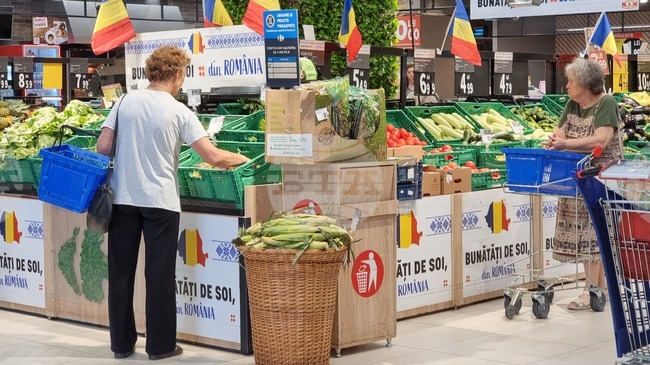 Румънското правителство удължи тавана на надценката за основните хранителни продукти с още три месеца