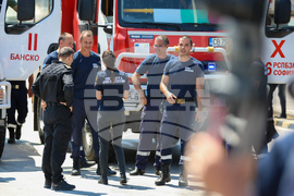 ГКПП Кулата - пожарникари - посрещане