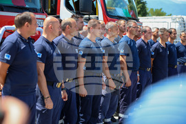 ГКПП Кулата - пожарникари - посрещане