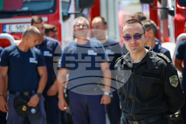 ГКПП Кулата - пожарникари - посрещане