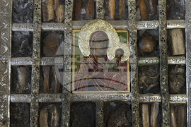 Рилски манастир - Чудотворна икона на Света Богородица