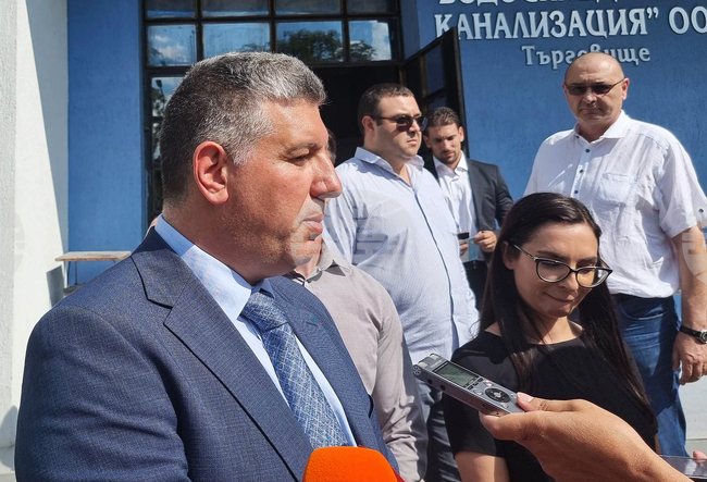 Търговище - министър - посещение