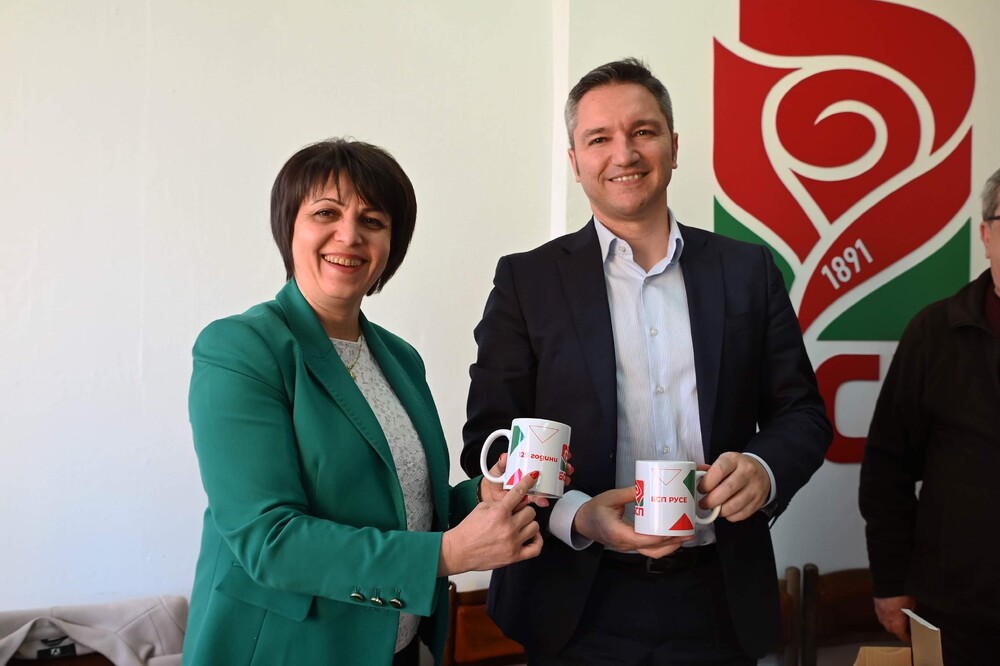 Вигенин и Ненчева в Русе: БСП стриктно изпълнява предизборните си ангажименти