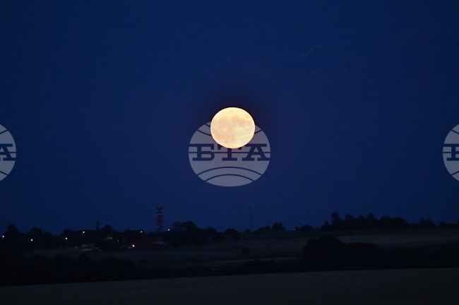 Разград - пълнолуние - Супер Луна