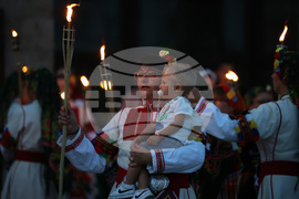 Благоевград - Илинденско-Преображенско въстание - факелно шествие