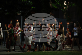 Благоевград - Илинденско-Преображенско въстание - факелно шествие