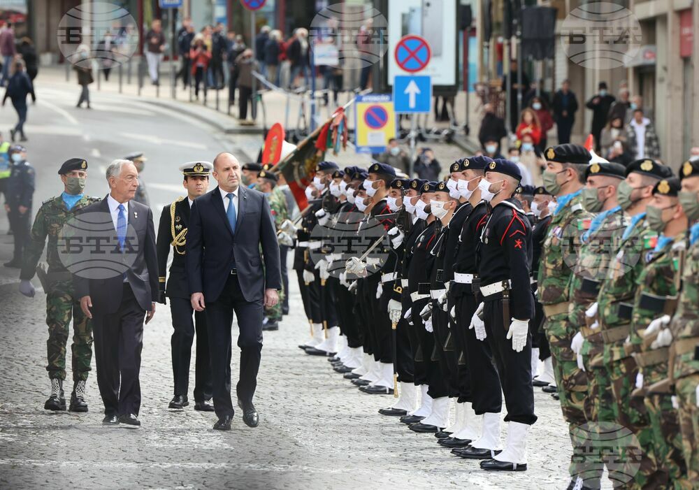 President Radev Receives Official Welcome on State Visit to Portugal