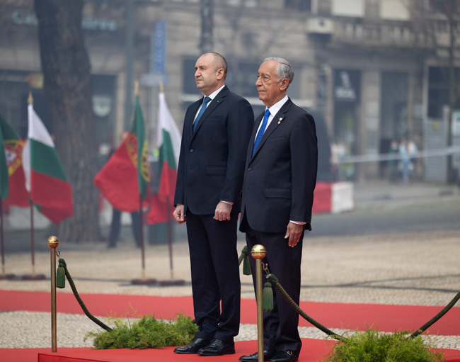 Президентът Румен Радев е на официално посещение в Република Португалия