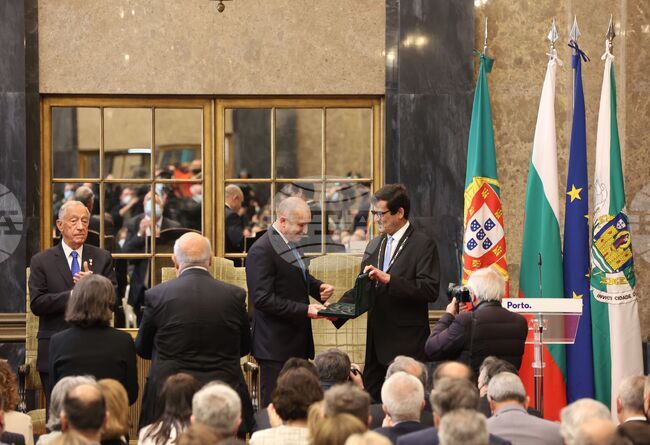 Португалия - Румен Радев - посещение - кметство