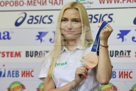 Пресклуб България - федерация по Фехтовка - Йоана Илиева - пресконференция