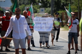 Банско - протест срещу насилието