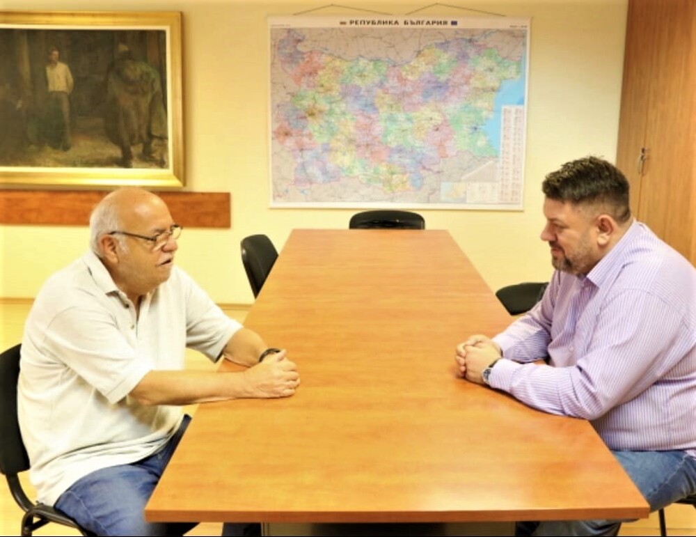 БСП: Атанас Зафиров проведе среща с председателя на „Българската левица” проф. Боян Киров