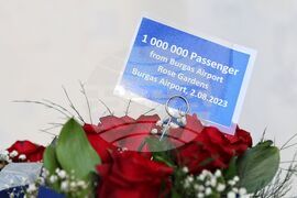 Burgas Airport Welcomes Passenger No. 1,000,000 for This Year