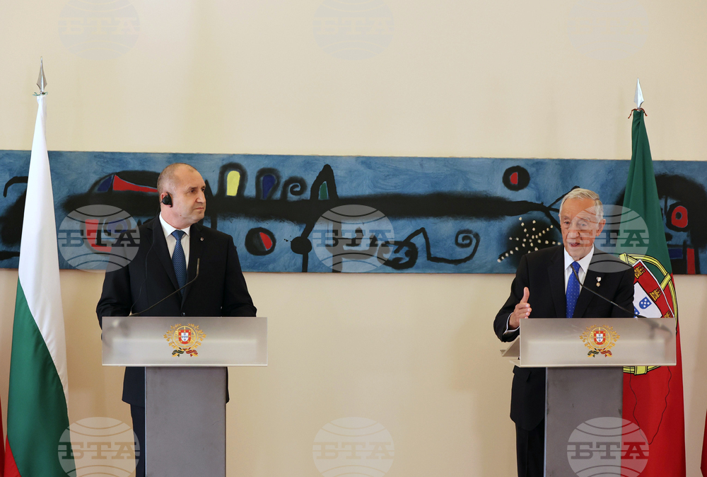 Presidents Radev and Rebelo de Sousa Discuss EU Enlargement into Western Balkans