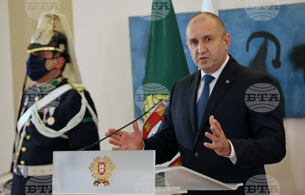 Румен Радев благодари на Марселу Ребелу де Соуза за готовността на Португалия да участва в укрепването на Източния фланг на НАТО