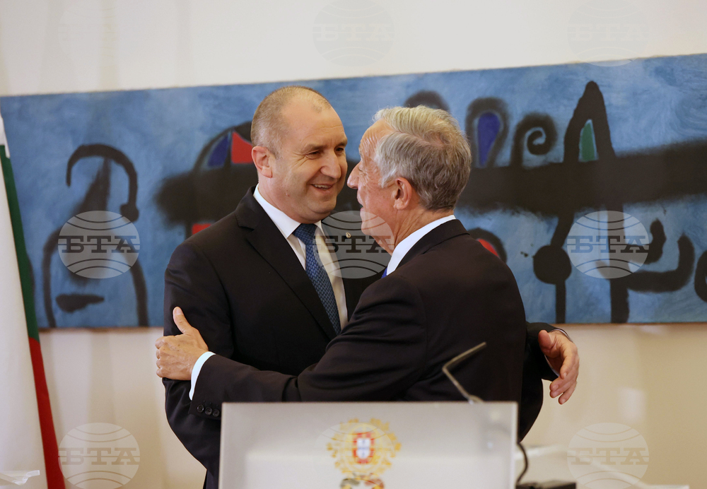 Bulgarian President Thanks Portuguese Counterpart for Lisbon's Readiness to Join Efforts for Strengthening NATO's Eastern Flank