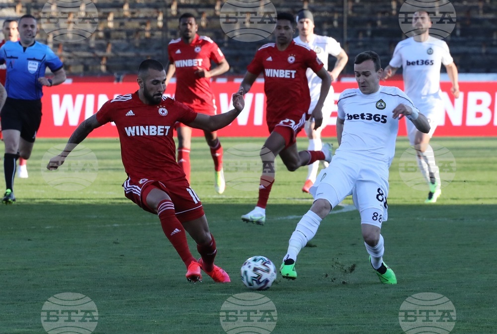 Футбол - Славия - ЦСКА-София - полуфинал