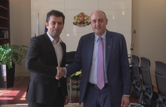 Премиерът Кирил Петков се срещна с президента на "Радио Свободна Европа/Радио Свобода" Джейми Флай