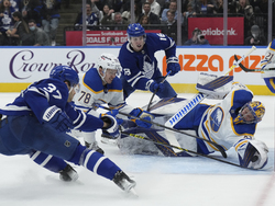 APTOPIX Sabres Maple Leafs Hockey