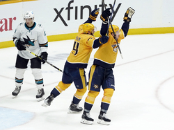 Sharks Predators Hockey