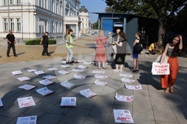 НС - протест