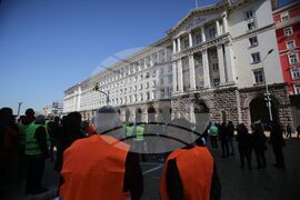 Пътностроителни фирми - протест