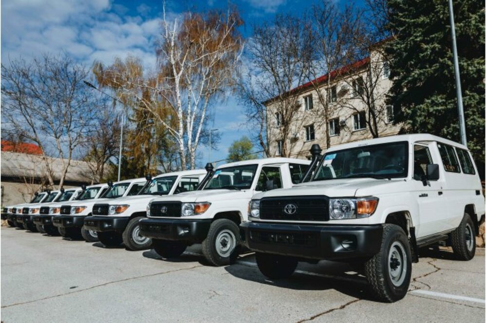 Молдова получи от ООН 21 автомобила в подкрепа на регулирането на бежанския поток от Украйна
