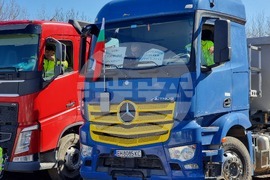 Ловеч - пътностроителни фирми - протест