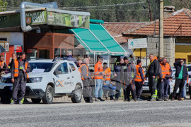 Ловеч - пътностроителни фирми - протест