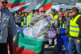 Русе - Пътностроителни фирми - протест