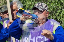 Русе - Пътностроителни фирми - протест