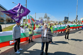 Русе - Пътностроителни фирми - протест