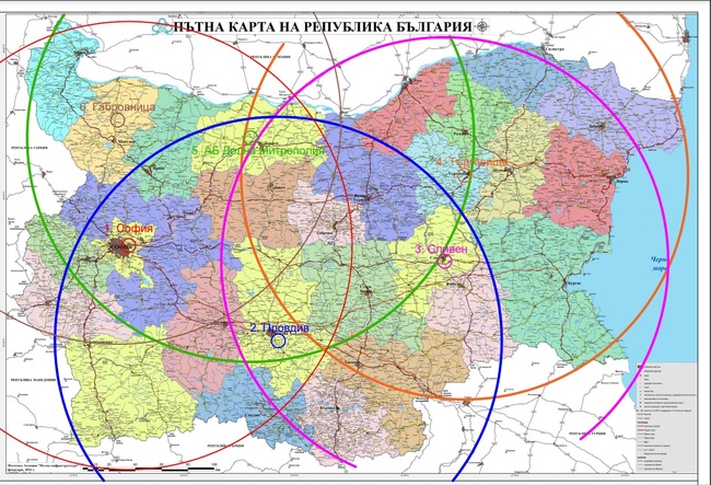 Осигурени са терени за четири от шестте бази на HEMS, във всяка точка на страната ще достигат два хеликоптера едновременно