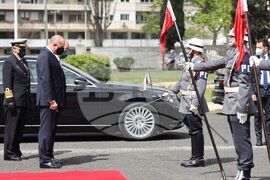 Португалия - Лисабон - президент - посещение