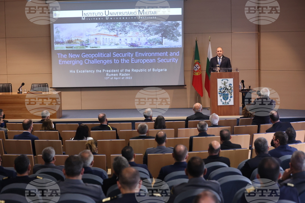 Португалия - Лисабон - Румен Радев - посещение