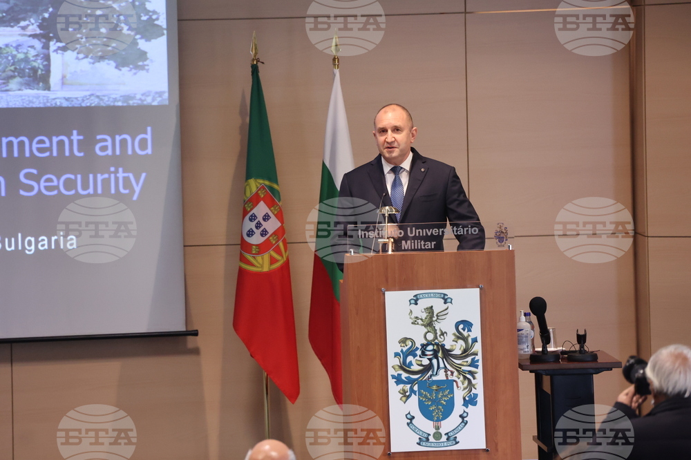 Португалия - Лисабон - Румен Радев - посещение