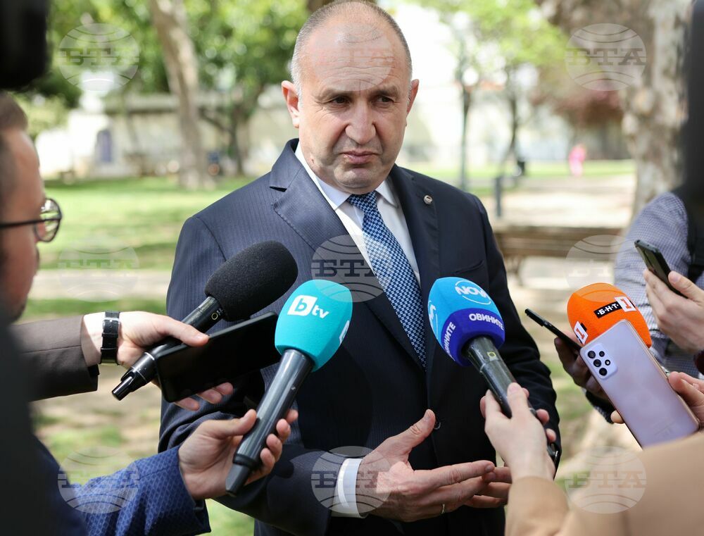 President Radev: Bulgaria Should Adhere to National Framework Position on North Macedonia