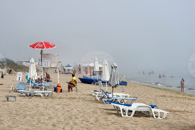 Село Шкорпиловци - плаж - мъгла