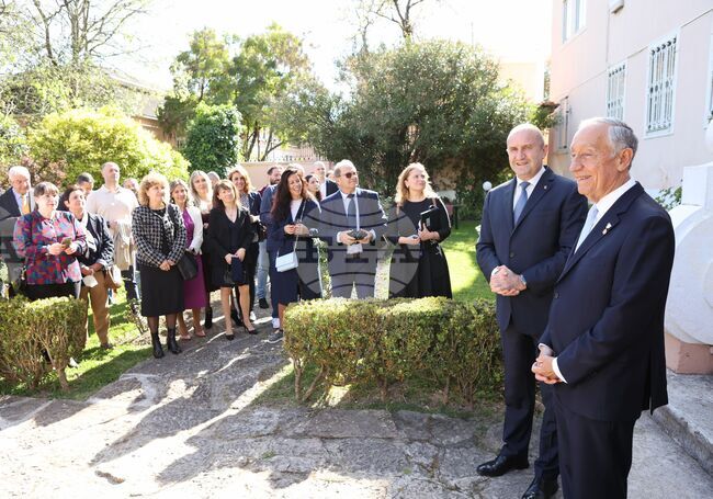 Португалия - президент - посолство - общност- среща