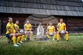 Румъния - Национален отбор по ръгби - Музей на селото - фотосесия - нови екипи