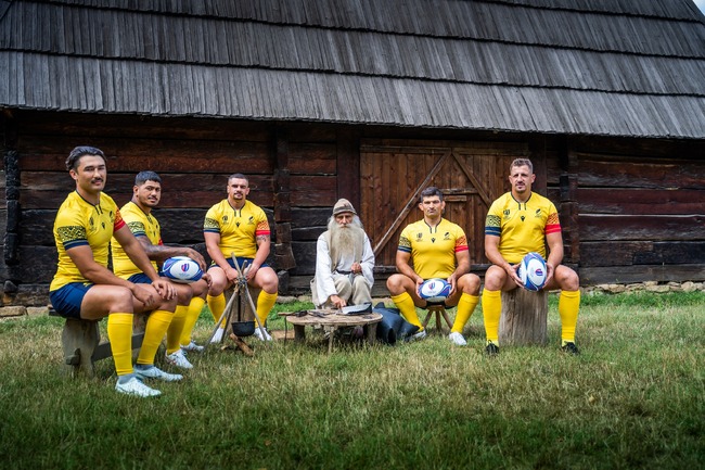 Румъния - Национален отбор по ръгби - Музей на селото - фотосесия - нови екипи